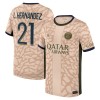 Maillot de Supporter Paris Saint-Germain Lucas Hernandez 21 Quatrième Jordan 2023-24 Pour Homme